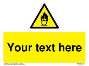 WV5121: Custom Oxidising Sign