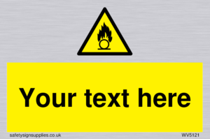 WV5121: Custom Oxidising Sign