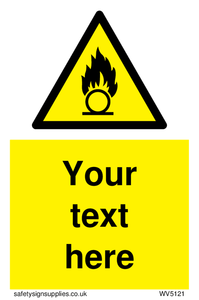 WV5121: Custom Oxidising Sign