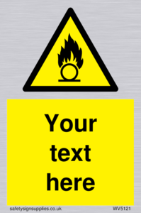 WV5121: Custom Oxidising Sign