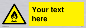 WV5121: Custom Oxidising Sign