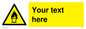 WV5121: Custom Oxidising Sign