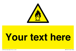 WV5121: Custom Oxidising Sign