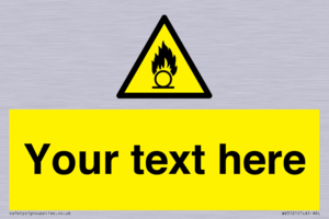 WV5121: Custom Oxidising Sign