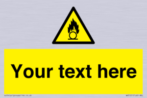 WV5121: Custom Oxidising Sign