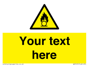 WV5121: Custom Oxidising Sign