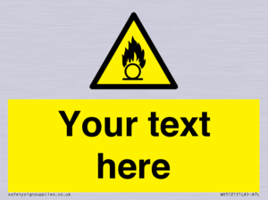 WV5121: Custom Oxidising Sign