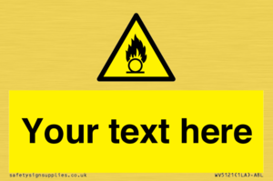 WV5121: Custom Oxidising Sign