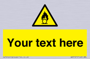 WV5121: Custom Oxidising Sign