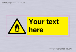 WV5121: Custom Oxidising Sign