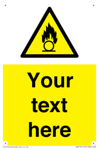 WV5121: Custom Oxidising Sign