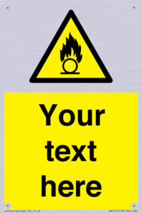 WV5121: Custom Oxidising Sign