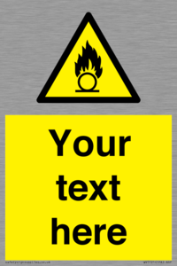 WV5121: Custom Oxidising Sign