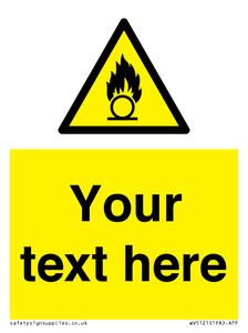 WV5121: Custom Oxidising Sign