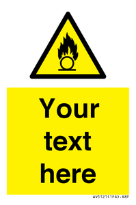 WV5121: Custom Oxidising Sign