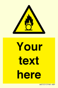 WV5121: Custom Oxidising Sign