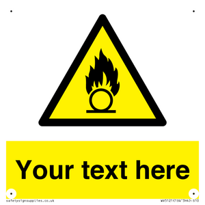 WV5121: Custom Oxidising Sign