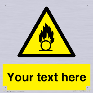 WV5121: Custom Oxidising Sign