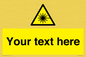 WV5123: Custom Laser Hazard Sign