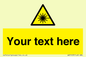 WV5123: Custom Laser Hazard Sign