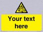 WV5124: Custom Explosive Material Sign