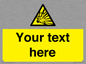 WV5124: Custom Explosive Material Sign