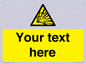 WV5124: Custom Explosive Material Sign