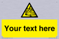 WV5124: Custom Explosive Material Sign