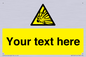 WV5124: Custom Explosive Material Sign