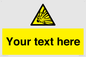 WV5124: Custom Explosive Material Sign