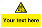 WV5124: Custom Explosive Material Sign