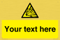 WV5124: Custom Explosive Material Sign
