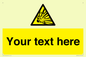 WV5124: Custom Explosive Material Sign