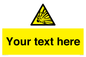 WV5124: Custom Explosive Material Sign