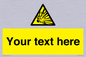 WV5124: Custom Explosive Material Sign