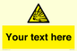 WV5124: Custom Explosive Material Sign