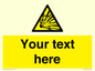 WV5124: Custom Explosive Material Sign