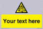 WV5124: Custom Explosive Material Sign