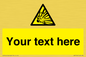 WV5124: Custom Explosive Material Sign