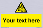 WV5124: Custom Explosive Material Sign