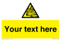 WV5124: Custom Explosive Material Sign