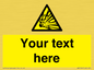 WV5124: Custom Explosive Material Sign