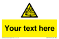 WV5124: Custom Explosive Material Sign