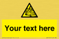 WV5124: Custom Explosive Material Sign