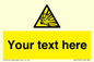 WV5124: Custom Explosive Material Sign