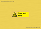 WV5124: Custom Explosive Material Sign