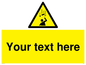 WV5130: Custom Falling Objects Sign