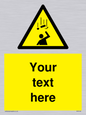 WV5130: Custom Falling Objects Sign