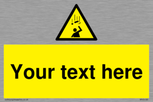 WV5130: Custom Falling Objects Sign