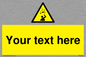 WV5130: Custom Falling Objects Sign